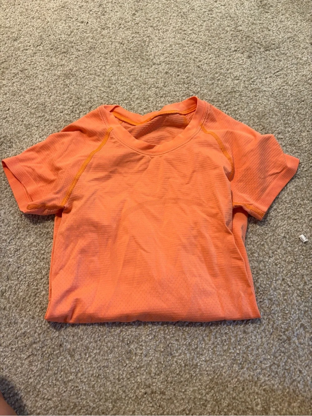 lululemon athletica Short-Sleeve Active Tee - Bright Orange